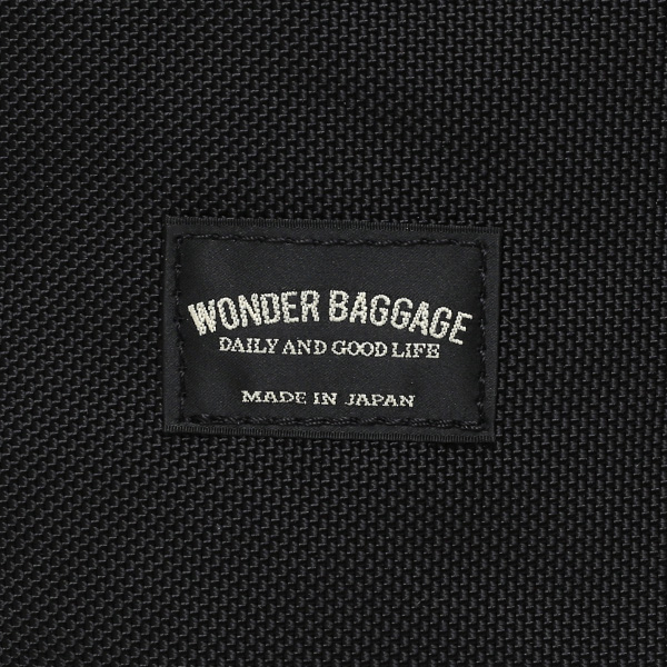  リュック デイパック メンズ リュックサック ブラック 黒 黒色 バックパック バリスティックナイロン 本革 レディース ワンダーバゲージ(WONDER BAGGAGE)