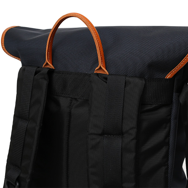  リュック デイパック メンズ リュックサック ブルー ネイビー 青色 バックパック バリスティックナイロン 本革 レディース ワンダーバゲージ(WONDER BAGGAGE)