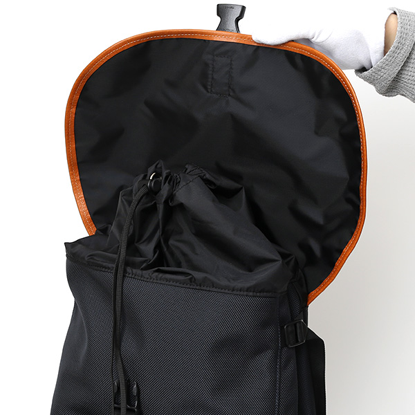  リュック デイパック メンズ リュックサック ブルー ネイビー 青色 バックパック バリスティックナイロン 本革 レディース ワンダーバゲージ(WONDER BAGGAGE)