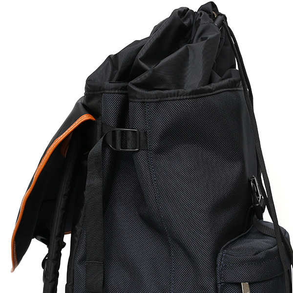  リュック デイパック メンズ リュックサック ブルー ネイビー 青色 バックパック バリスティックナイロン 本革 レディース ワンダーバゲージ(WONDER BAGGAGE)