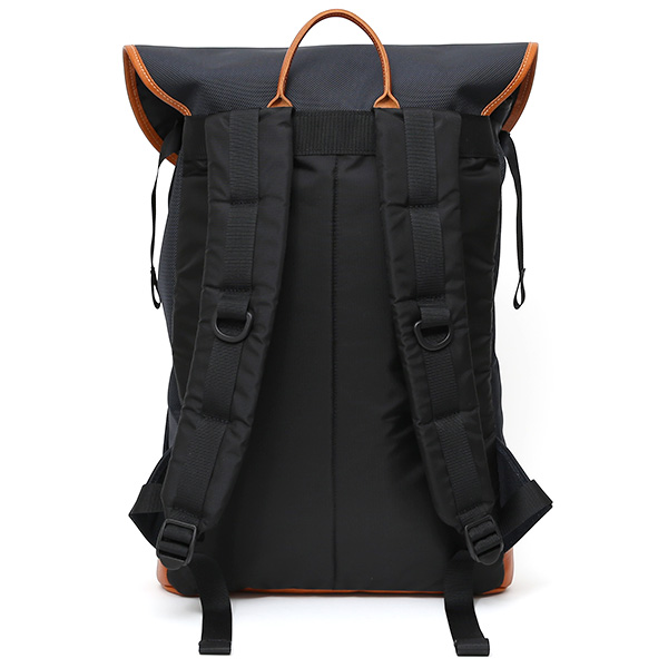  リュック デイパック メンズ リュックサック ブルー ネイビー 青色 バックパック バリスティックナイロン 本革 レディース ワンダーバゲージ(WONDER BAGGAGE)