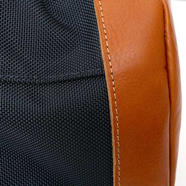  リュック デイパック メンズ リュックサック ブルー ネイビー 青色 バックパック バリスティックナイロン 本革 レディース ワンダーバゲージ(WONDER BAGGAGE)