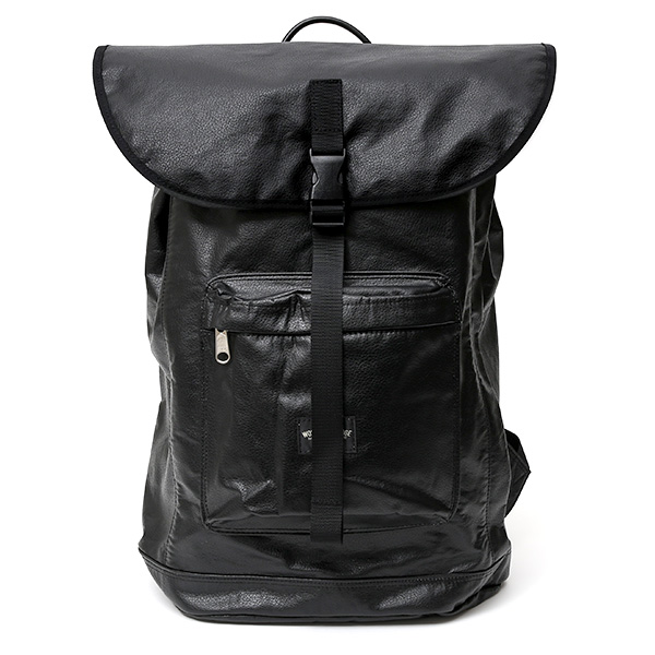 ワンダーバゲージ(WONDER BAGGAGE) グッドマンズシリーズ PVC バックパック ブラック