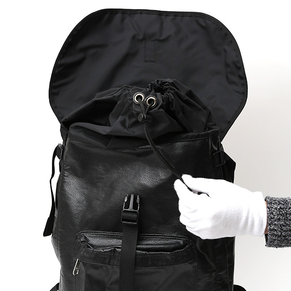  リュックサック 日本製 ブラック 黒 黒色 メンズ リュック 鞄 カバン ワンダーバゲージ(WONDER BAGGAGE)