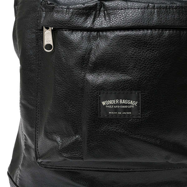  リュックサック 日本製 ブラック 黒 黒色 メンズ リュック 鞄 カバン ワンダーバゲージ(WONDER BAGGAGE)