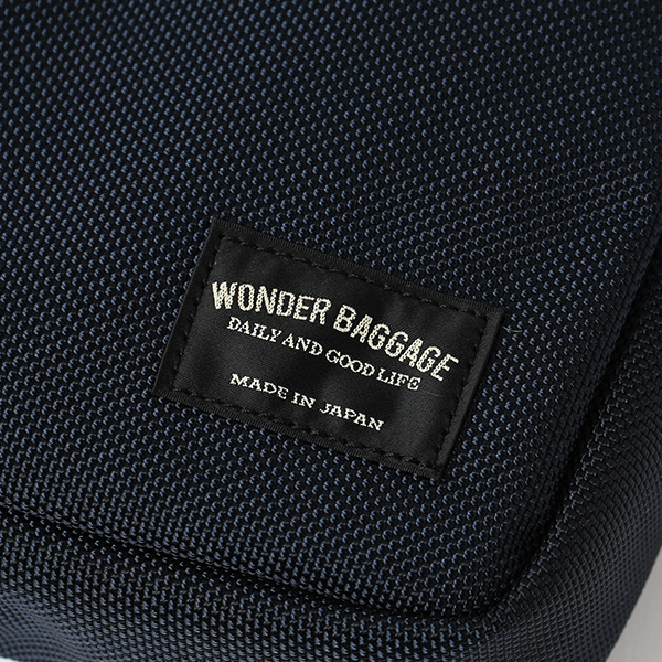  バッグインバッグ ポーチ ブルー ネイビー 青色 メンズ レディース 日本製 ブランド カバン 鞄 バッグ ワンダーバゲージ(WONDER BAGGAGE)