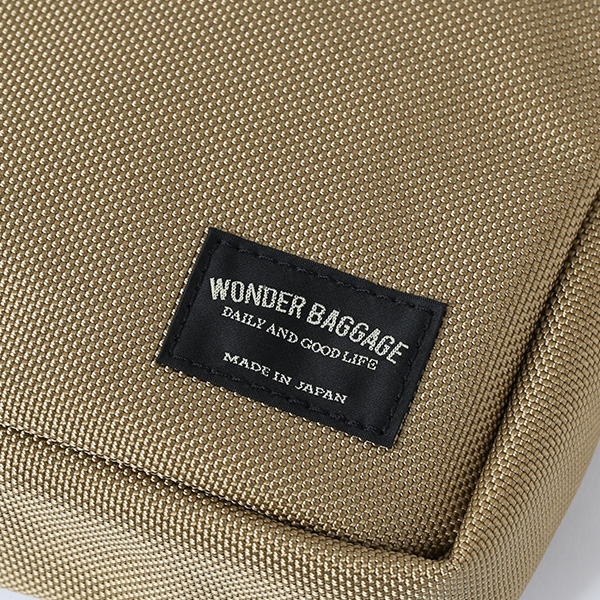  バッグインバッグ ポーチ ベージュ 肌色 メンズ レディース 日本製 ブランド カバン 鞄 バッグ ワンダーバゲージ(WONDER BAGGAGE)
