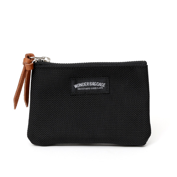 【2～4営業日内に発送】ワンダーバゲージ(WONDER BAGGAGE) グッドマンズシリーズ コインケース 小銭入れ ブラック