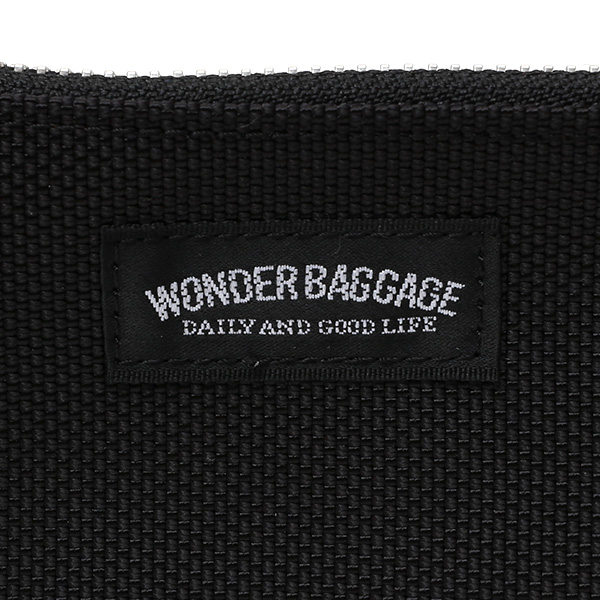 コインケース メンズ 日本製 小銭入れ ブラック 黒 黒色 バリスティックナイロン ブランド ワンダーバゲージ(WONDER BAGGAGE)
