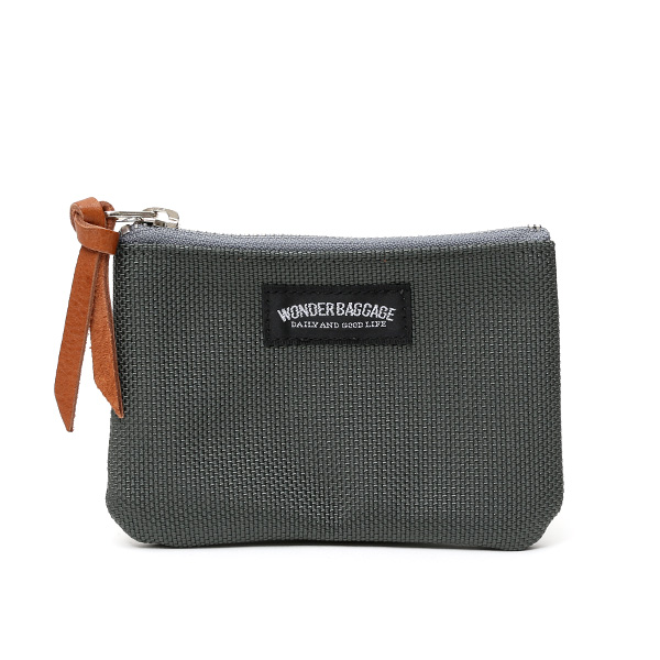 ワンダーバゲージ(WONDER BAGGAGE) グッドマンズシリーズ コインケース 小銭入れ グレー