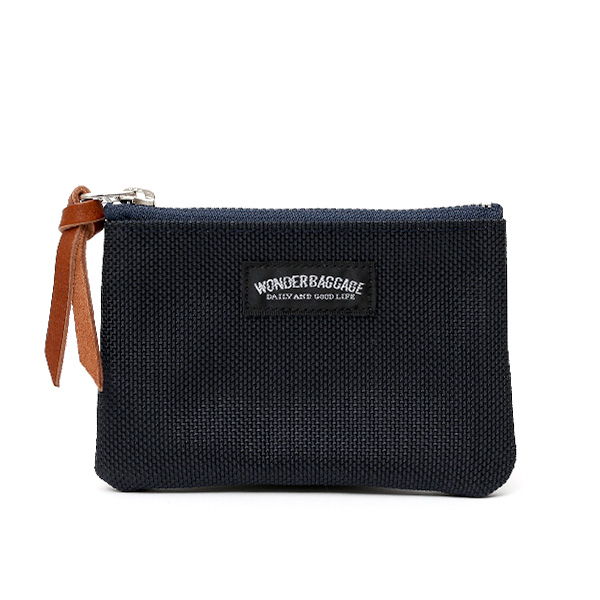 ワンダーバゲージ(WONDER BAGGAGE) グッドマンズシリーズ コインケース 小銭入れ ネイビー