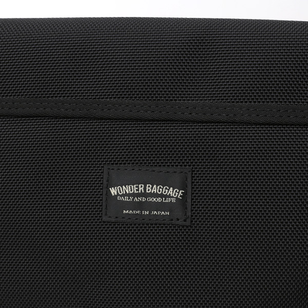  書類ケース ファイル ドキュメントケース バッグインバッグ A4 日本製 ブラック 黒 黒色 ブランド 鞄 カバン ワンダーバゲージ(WONDER BAGGAGE)