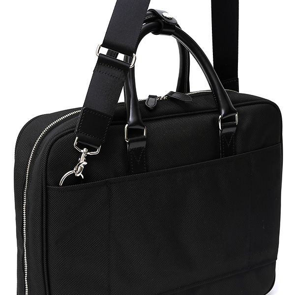  ビジネスバッグ メンズ ブリーフケース 本革 日本製 ブランド ブラック 黒 黒色 ショルダー付き レザー 鞄 カバン 小ぶり 小さめ 小さい オシャレ カジュアル 大人 かわいい ワンダーバゲージ(WONDER BAGGAGE)