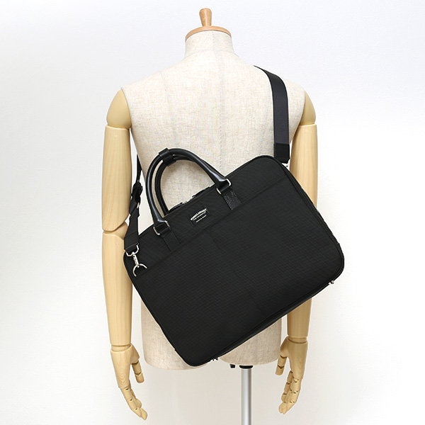  ビジネスバッグ メンズ ブリーフケース 本革 日本製 ブランド ブラック 黒 黒色 ショルダー付き レザー 鞄 カバン 小ぶり 小さめ 小さい オシャレ カジュアル 大人 かわいい ワンダーバゲージ(WONDER BAGGAGE)