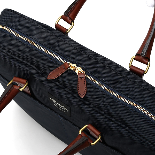  ビジネスバッグ メンズ ブリーフケース 本革 日本製 ブランド チョコ ブラウン 茶 茶色 ショルダー付き レザー 鞄 カバン 小ぶり 小さめ 小さい オシャレ カジュアル 大人 かわいい ワンダーバゲージ(WONDER BAGGAGE)