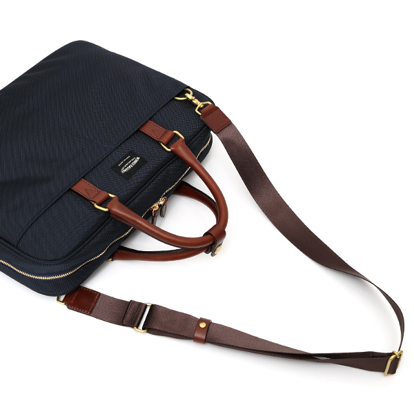  ビジネスバッグ メンズ ブリーフケース 本革 日本製 ブランド チョコ ブラウン 茶 茶色 ショルダー付き レザー 鞄 カバン 小ぶり 小さめ 小さい オシャレ カジュアル 大人 かわいい ワンダーバゲージ(WONDER BAGGAGE)