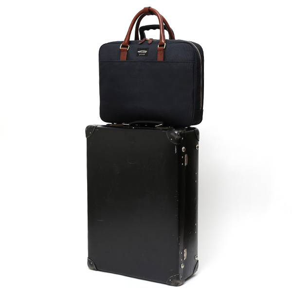  ビジネスバッグ メンズ ブリーフケース 本革 日本製 ブランド チョコ ブラウン 茶 茶色 ショルダー付き レザー 鞄 カバン 小ぶり 小さめ 小さい オシャレ カジュアル 大人 かわいい ワンダーバゲージ(WONDER BAGGAGE)