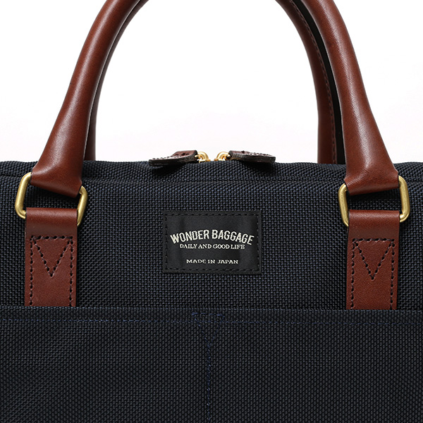  ビジネスバッグ メンズ ブリーフケース 本革 日本製 ブランド チョコ ブラウン 茶 茶色 ショルダー付き レザー 鞄 カバン 小ぶり 小さめ 小さい オシャレ カジュアル 大人 かわいい ワンダーバゲージ(WONDER BAGGAGE)