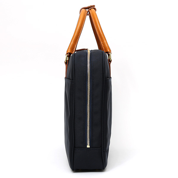  ビジネスバッグ メンズ ブリーフケース 本革 日本製 ブランド ブルー ネイビー 青色 ショルダー付き レザー 鞄 カバン 小ぶり 小さめ 小さい オシャレ カジュアル 大人 かわいい ワンダーバゲージ(WONDER BAGGAGE)