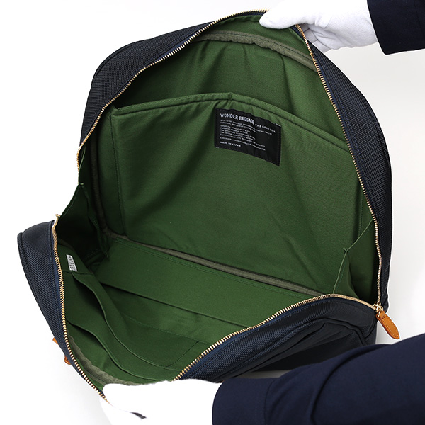  ビジネスバッグ メンズ ブリーフケース 本革 日本製 ブランド ブルー ネイビー 青色 ショルダー付き レザー 鞄 カバン 小ぶり 小さめ 小さい オシャレ カジュアル 大人 かわいい ワンダーバゲージ(WONDER BAGGAGE)