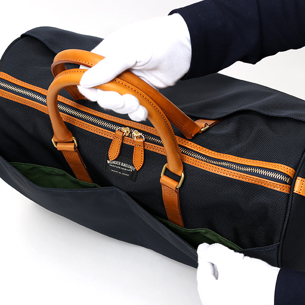  ボストンバッグ 大型 旅行 メンズ レディース 鞄 ナイロン 本革 レザー カバン ブルー ネイビー 青色 出張 修学旅行 可愛い 2泊 オシャレ