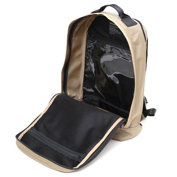  WONDER BAGGAGE グッドマンズシリーズ トレイトパック ベージュ 肌色 リュックサック メンズ レディース バックパック デイパック 日本製 ブランド 自転車 サイクリング チェスト 胸 ベルト 軽量 サイクリングバッグ