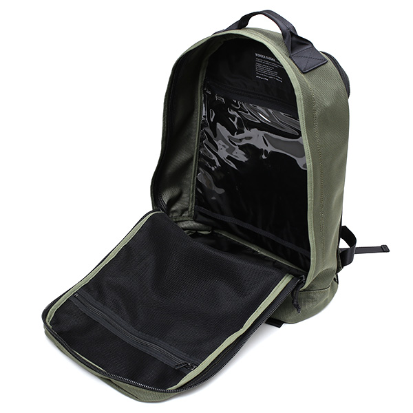  WONDER BAGGAGE グッドマンズシリーズ トレイトパック グリーン 緑色 リュックサック メンズ レディース バックパック デイパック 日本製 ブランド 自転車 サイクリング チェスト 胸 ベルト 軽量 サイクリングバッグ