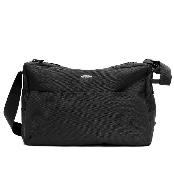 ワンダーバゲージ(WONDER BAGGAGE) グッドマンズシリーズ トレイト ショルダーバッグ ブラック