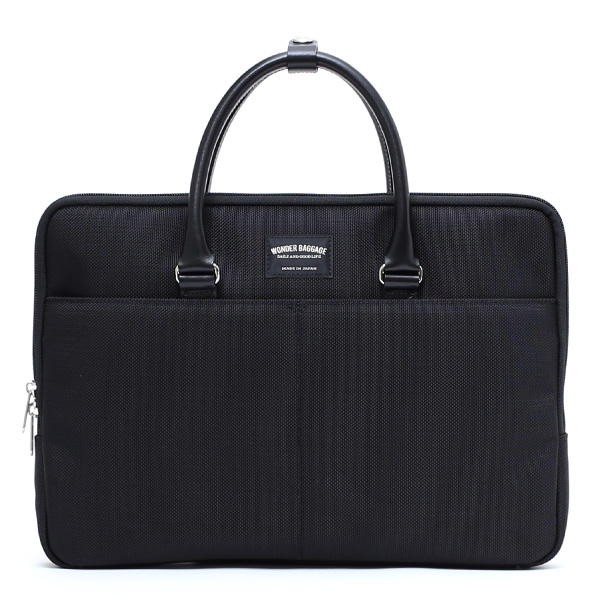 ワンダーバゲージ(WONDER BAGGAGE) グッドマンズシリーズ スモール ブリーフケース ブラック