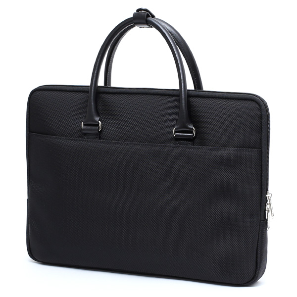  WONDER BAGGAGE グッドマンズシリーズ スモール ビジネスバッグ ブラック 黒 黒色 ブリーフケース メンズ 本革 レザー 日本製 ブランド レディース ショルダー付き 小さめ 小ぶり A4 高級 軽量 大容量 鞄 ワンダーバゲージ