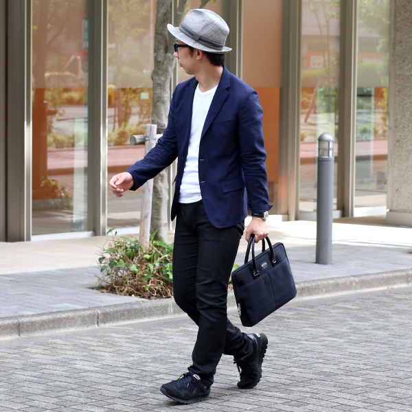  WONDER BAGGAGE グッドマンズシリーズ スモール ビジネスバッグ ブラック 黒 黒色 ブリーフケース メンズ 本革 レザー 日本製 ブランド レディース ショルダー付き 小さめ 小ぶり A4 高級 軽量 大容量 鞄 ワンダーバゲージ