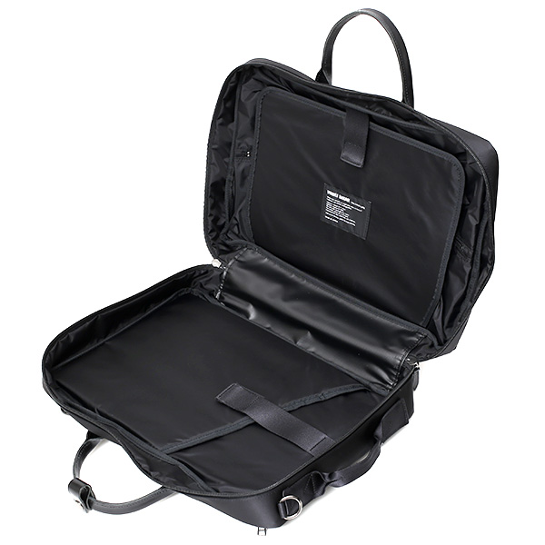  ビジネスバッグ 3WAY ブリーフケース バックパック ショルダー リュック メンズ レディース ブラック 黒 黒色 ナイロン 本革 レザー 日本製 高級 A4 大容量 鞄 通勤 通学 出張 ワンダーバゲージ(WONDER BAGGAGE)