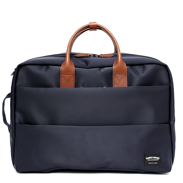 ワンダーバゲージ(WONDER BAGGAGE) グッドマンズシリーズ 3WAY ブリーフケース チョコ