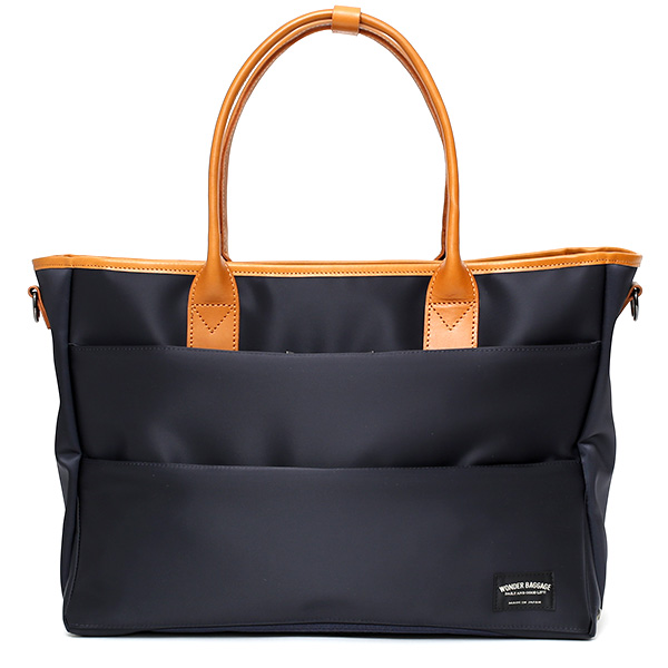 ワンダーバゲージ(WONDER BAGGAGE) グッドマンズシリーズ 2WAY トートバッグ ネイビー