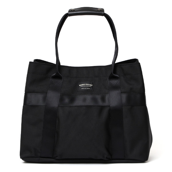ワンダーバゲージ(WONDER BAGGAGE) グッドマンズシリーズ ライト トートバッグ ブラック