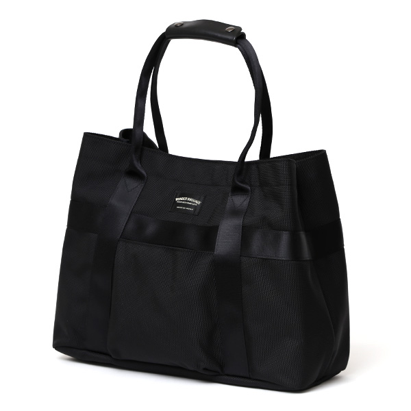  ワンダーバゲージ トートバッグ メンズ レディース トート ブランド 日本製 バリスター ナイロン 軽量 ブラック 黒 黒色 カジュアル ビジネス おしゃれ 鞄 バッグ LIGHT TOTE ワンダーバゲージ(WONDER BAGGAGE)