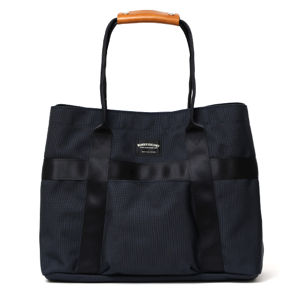 ワンダーバゲージ(WONDER BAGGAGE) グッドマンズシリーズ ライト トートバッグ ネイビー