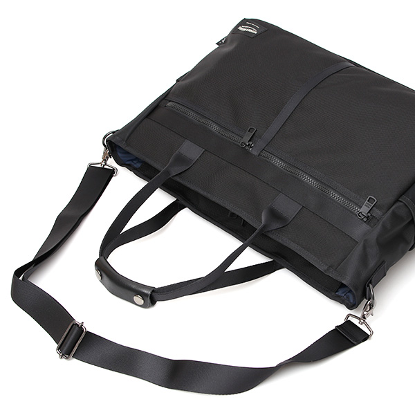  WONDER BAGGAGE バリスティックナイロン トートバッグ メンズ 防水 日本製 ブラック 黒 黒色 ビジネスバッグ ビジネストート 仕事 ナイロン 男性 鞄 高級 おしゃれ 通勤 スーツ オフィスカジュアル ワンダーバゲージ アクティベートシリーズ