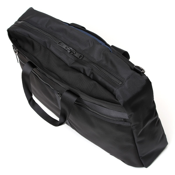  WONDER BAGGAGE バリスティックナイロン ビジネスバッグ 3WAY ビジネスリュック ショルダーバッグ ブリーフケース メンズ 防水 日本製 ブラック 黒 黒色 仕事 ナイロン 鞄 通勤 スーツ 男性 ワンダーバゲージ アクティベートシリーズ
