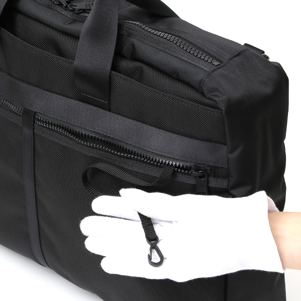  WONDER BAGGAGE バリスティックナイロン ビジネスバッグ 3WAY ビジネスリュック ショルダーバッグ ブリーフケース メンズ 防水 日本製 ブラック 黒 黒色 仕事 ナイロン 鞄 通勤 スーツ 男性 ワンダーバゲージ アクティベートシリーズ