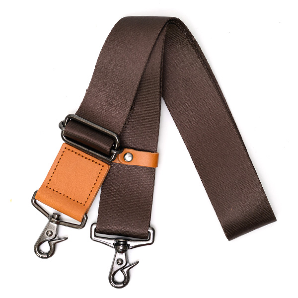 WONDER BAGGAGE(ワンダーバゲージ) ショルダーテープ nylon ブラウン/キャメル