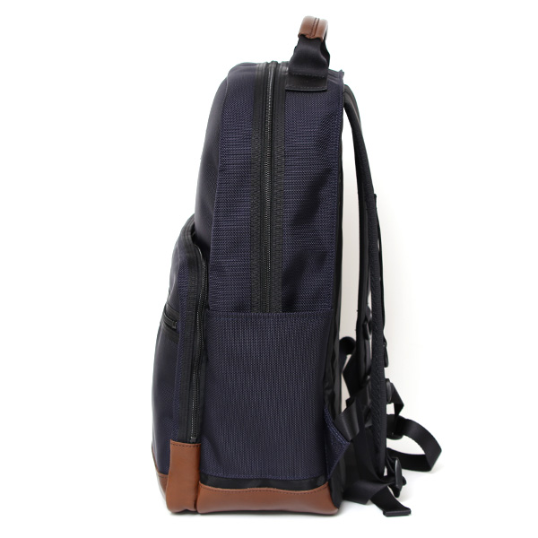 WONDER BAGGAGE リュック メンズ ビジネスリュック バックパック 日本製 大容量 チョコ ブラウン 茶 茶色 A4 15インチ 16インチ ノートPC収納可能 オフィスカジュアル 自転車 通勤 ワンダーバゲージ グッドマンズシリーズ デイパックネオ WB-G-032