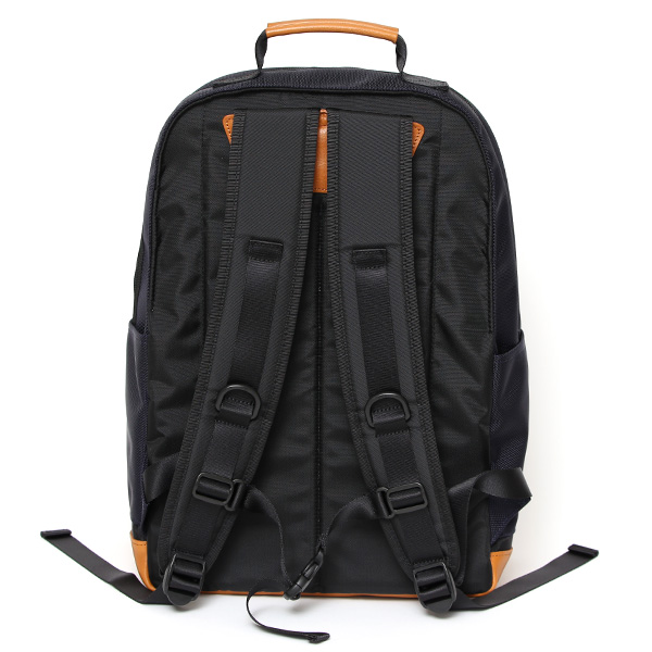 WONDER BAGGAGE リュック メンズ ビジネスリュック バックパック 日本製 大容量 ブルー ネイビー 青色 A4 15インチ 16インチ ノートPC収納可能 オフィスカジュアル 自転車 通勤 ワンダーバゲージ グッドマンズシリーズ デイパックネオ WB-G-032
