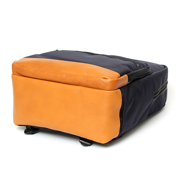 WONDER BAGGAGE リュック メンズ ビジネスリュック バックパック 日本製 大容量 ブルー ネイビー 青色 A4 15インチ 16インチ ノートPC収納可能 オフィスカジュアル 自転車 通勤 ワンダーバゲージ グッドマンズシリーズ デイパックネオ WB-G-032